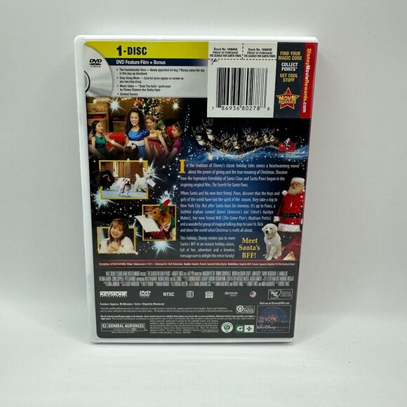 Disney The Search For Santa Paws DVD G Rated Kaitlyn Maher Holiday Family Movie - Picture 5 of 7